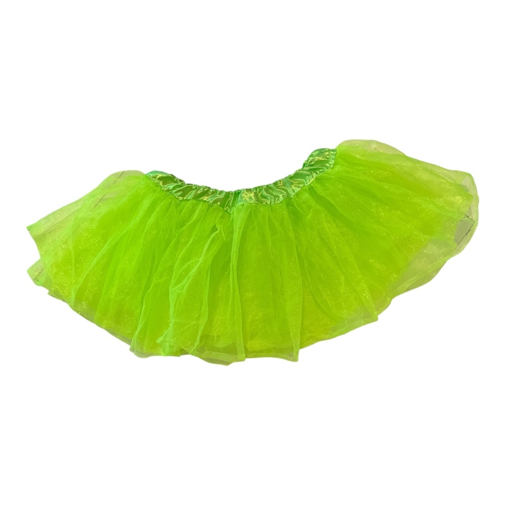 Green Kid Tutu S/M – Cute Puffy Tulle Skirt for Ballet, Party or Dress Up NEW